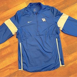 Men’s Nike Small UK University of Kentucky Windbreaker Jacket Pullover
